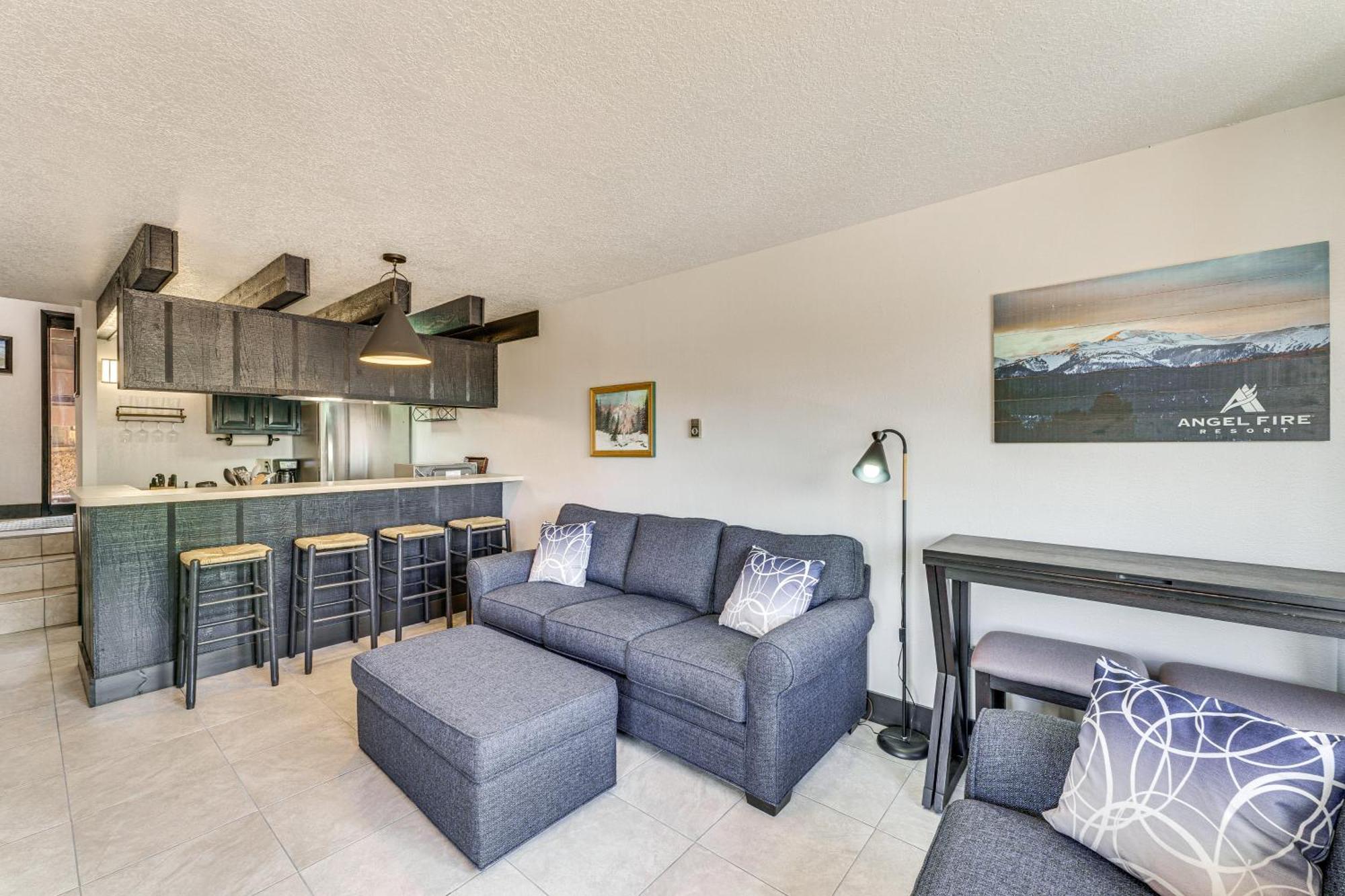 Angel Fire Mountain Condo Steps To Ski Resort! Exterior photo